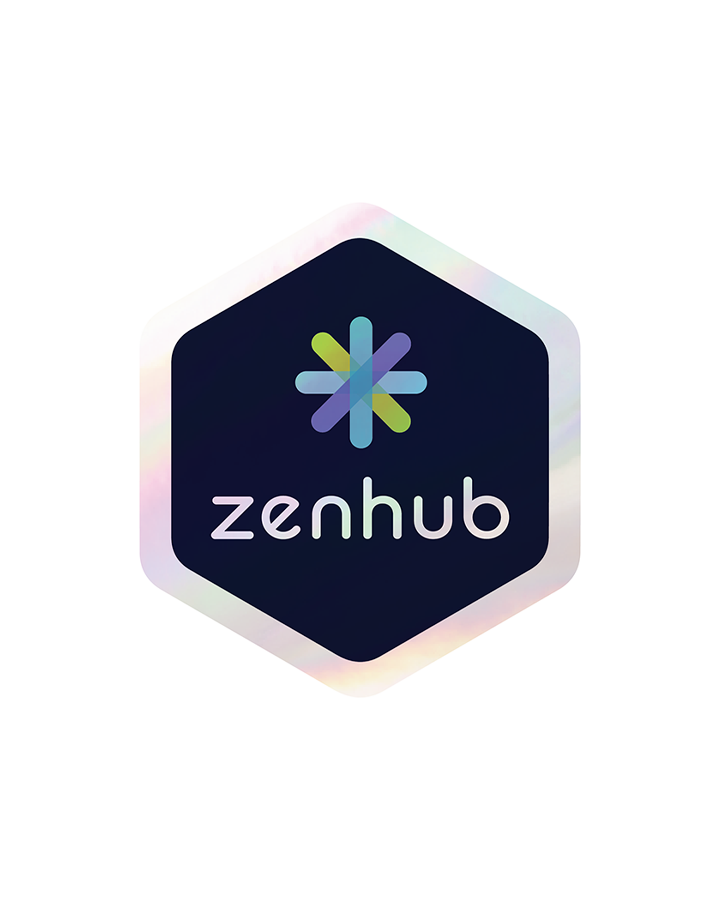 Zenhub Holographic Sticker